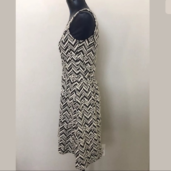 Anthropologie Maeve navy and white dress - Picture 3 of 6